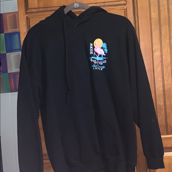 riot society flamingo hoodie